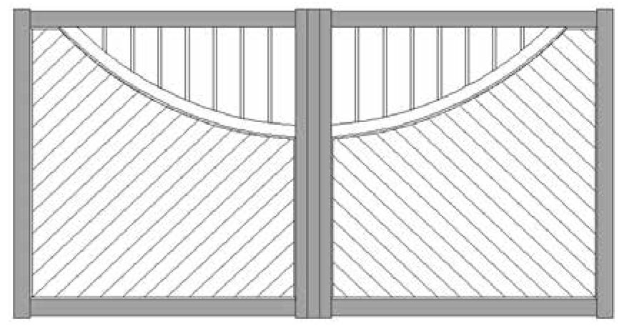 modèle Sigma gamme Design portails aluminium tech-innov fabrication installation portails en Charente Maritime